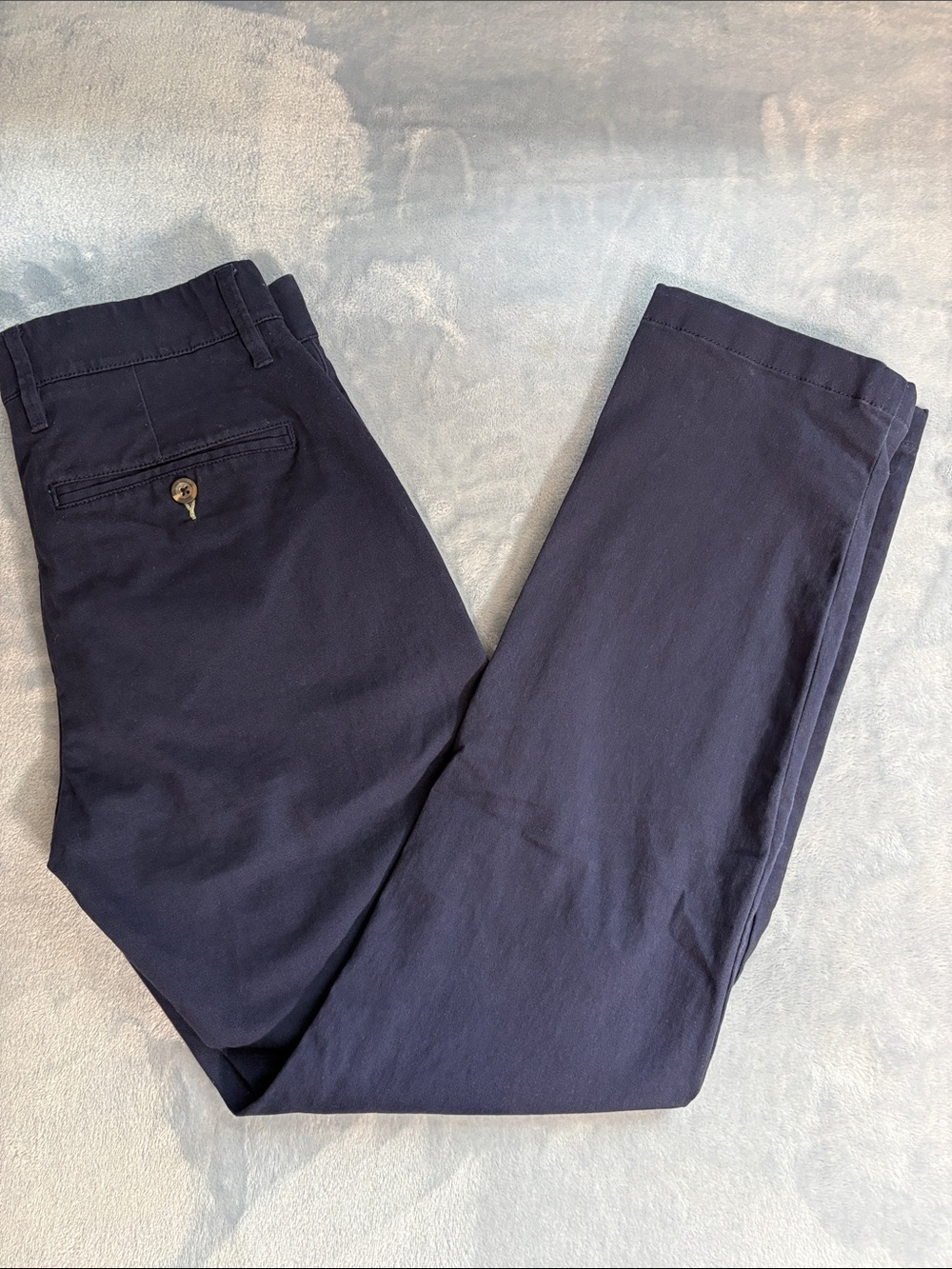 Goodfellow & Co Navy Slim Hennepin Straight-Fit Chinos 28 x 30 - Picture 4 of 8